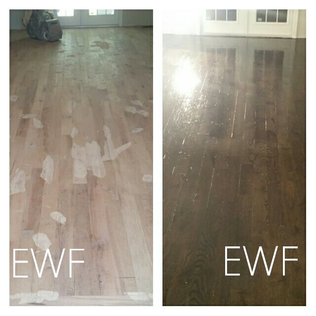 5 inches red oak wood floor refinishing
